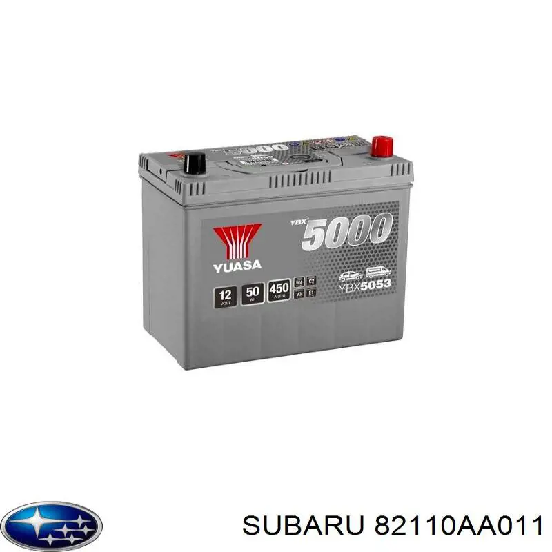Bateria recarregável (PILHA) Subaru 82110AA011 preço, a partir de 113,22 USD