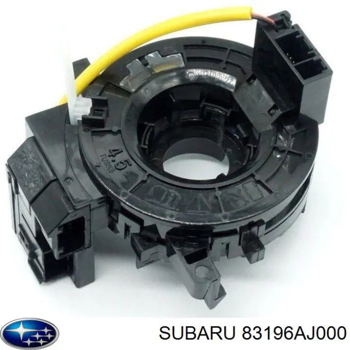 Anel AIRBAG de contato, cabo plano do volante 83196AJ000 Subaru