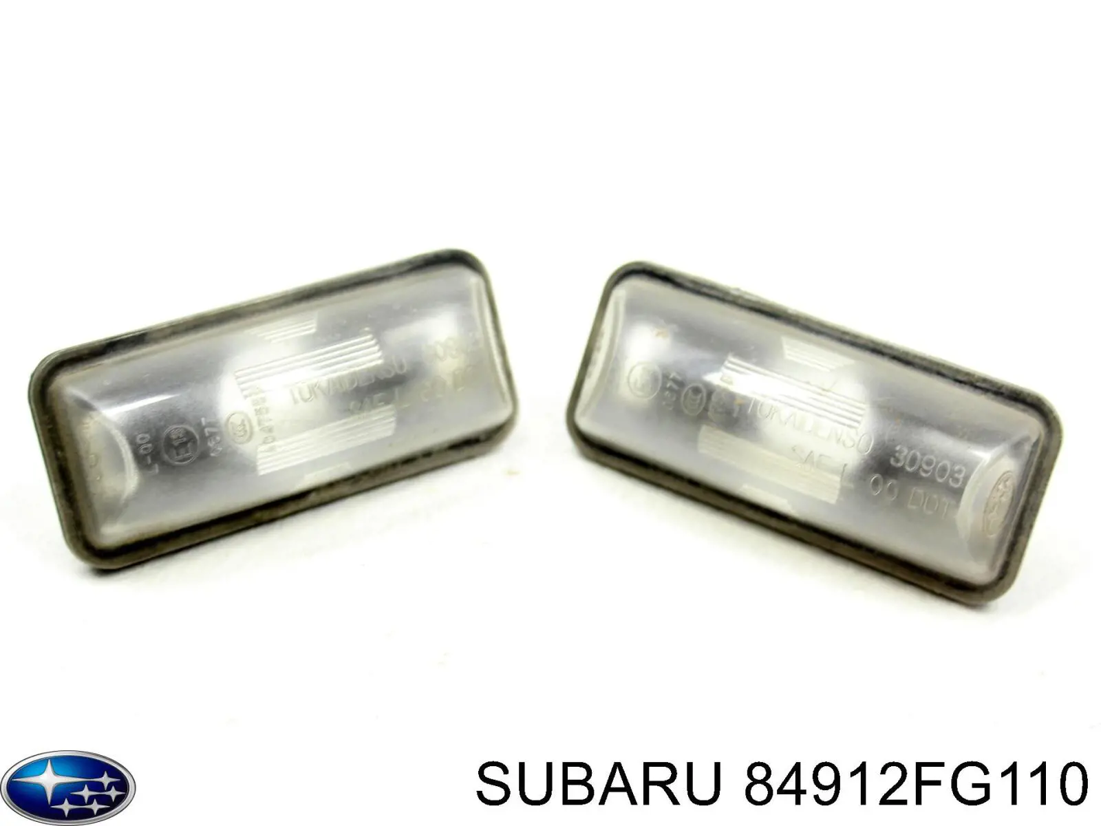 L512100007LED Abakus Lanterna da luz de fundo de matrícula traseira