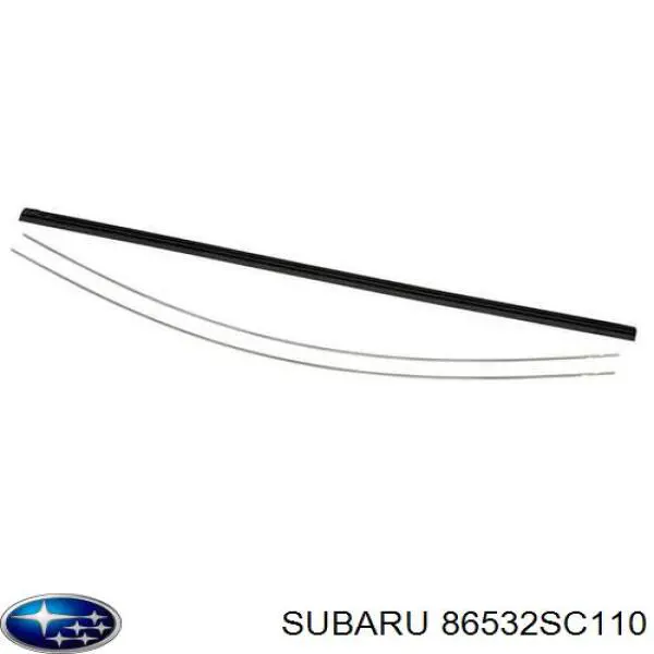 86532SC110 Subaru Braço de limpa-pára-brisas do pára-brisas
