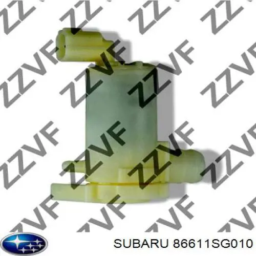 86611SG010 Subaru Bomba de motor de fluido para lavador de vidro dianteiro/traseiro