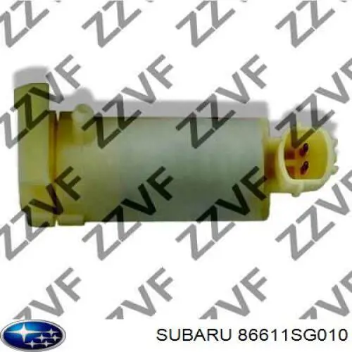 Bomba de motor de fluido para lavador de vidro dianteiro/traseiro Subaru 86611SG010 preço, a partir de 35,10 USD