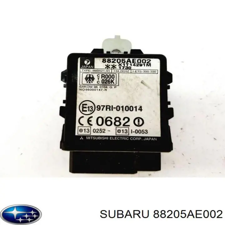88205AE000 Subaru Módulo de direção (Centralina eletrônica) de imobilizador