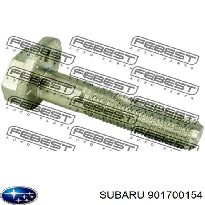901700154 Subaru Parafuso de fixação de braço oscilante de inclinação traseiro, interno