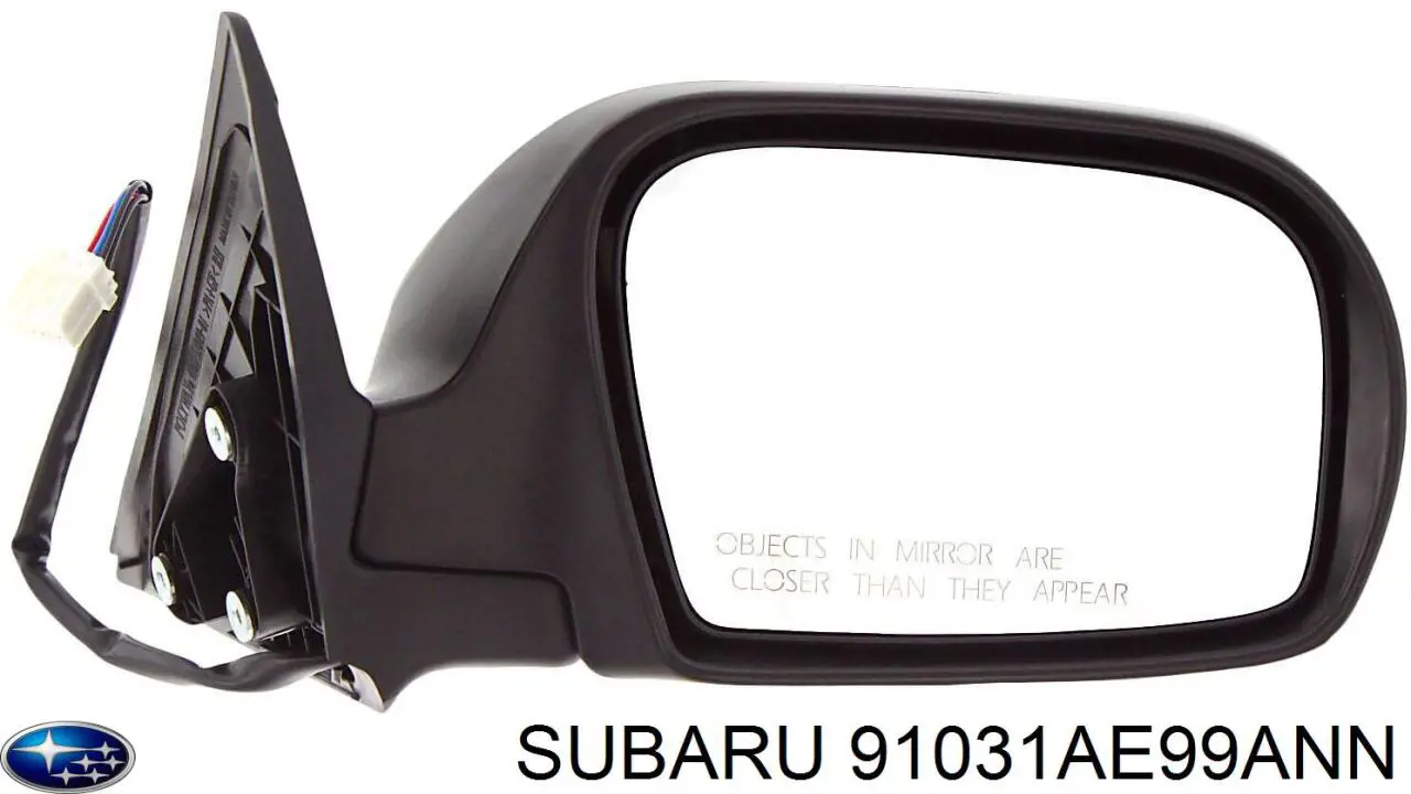 Espelho de retrovisão esquerdo para Subaru Legacy III BE, BH