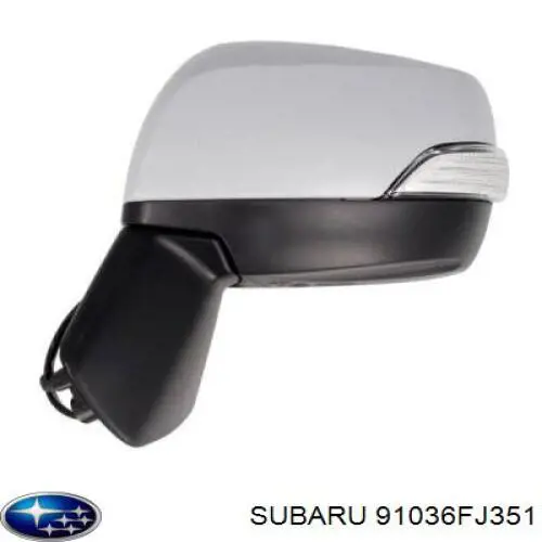 Espelho de retrovisão esquerdo Subaru XV I GP