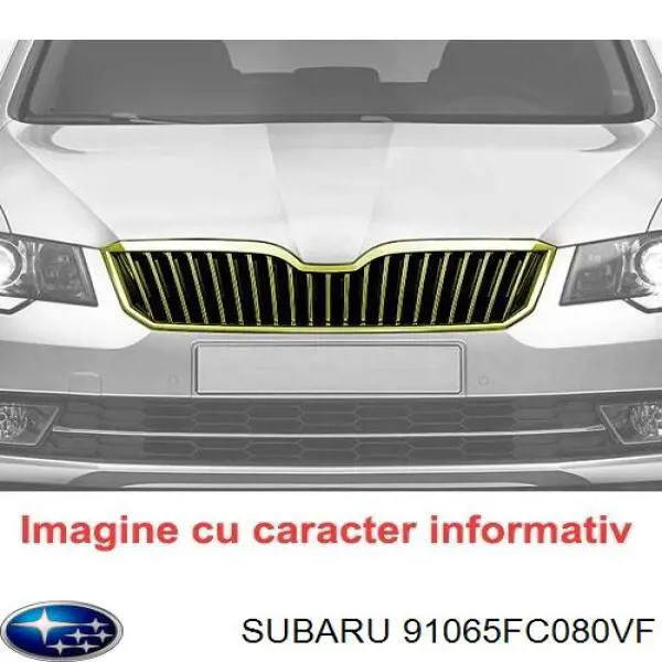 Grelha do radiador para Subaru Forester I S10, SF