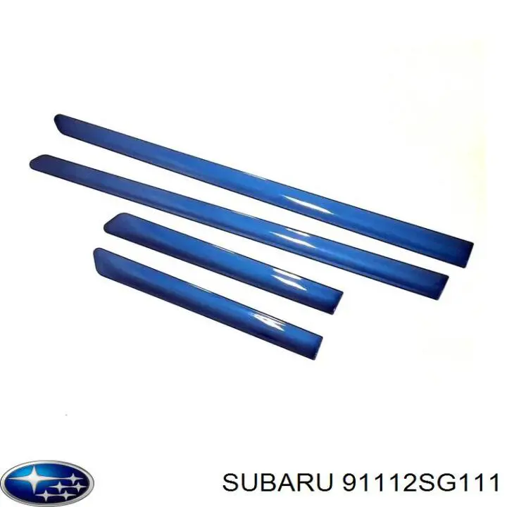 Compre 91112SG111 Subaru Moldura do pára-lama dianteiro esquerdo