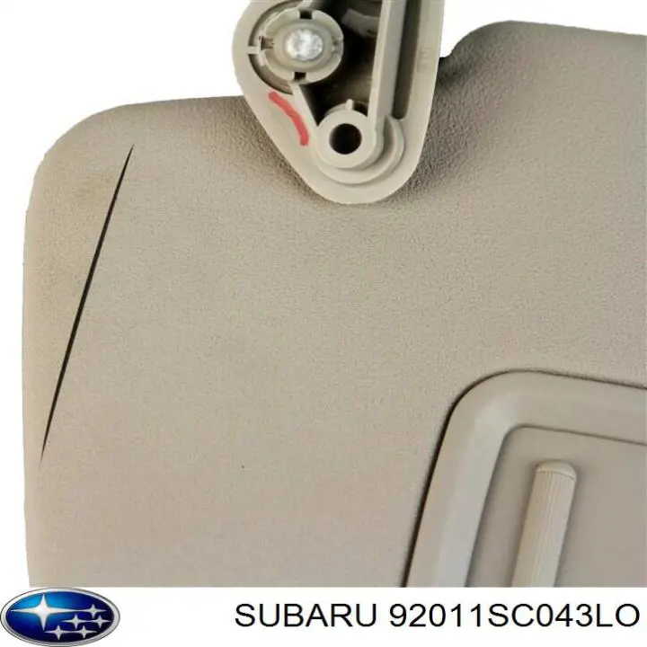 92011SC041LO Subaru Pala contra o sol