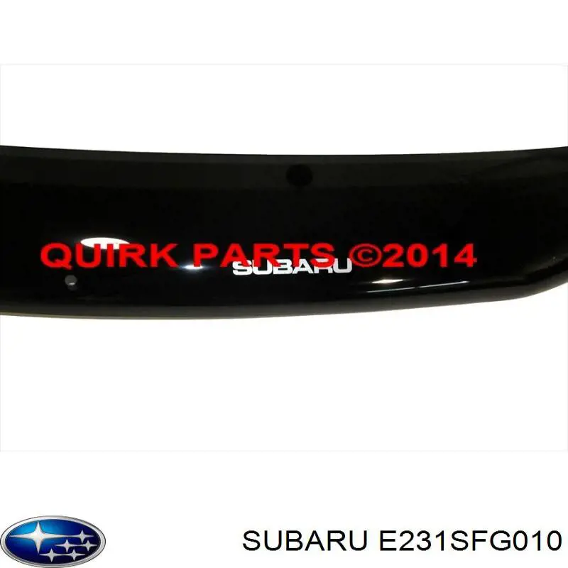 Defletor da capota para Subaru Impreza III GR