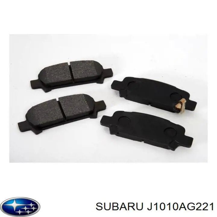 J1010AG221 Subaru Protetores de lama dianteiros, kit