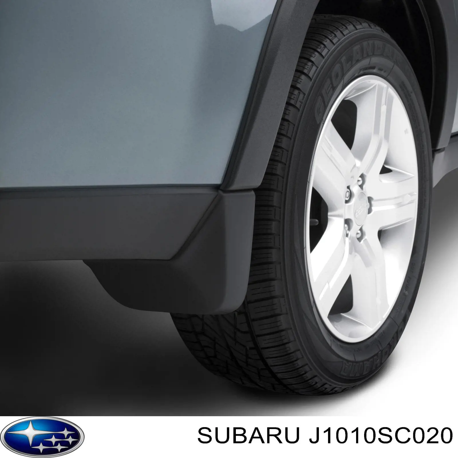 Protetores de lama dianteiros + traseiros, kit para Subaru Forester III S12, SH