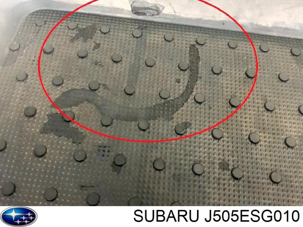 Tapete dianteiro, kit de 2 un. J505ESG010 Subaru