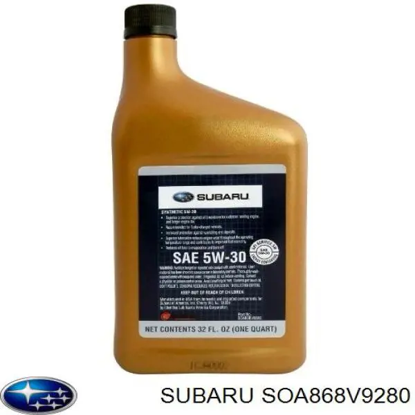 SOA868V9280 Subaru Óleo para motor