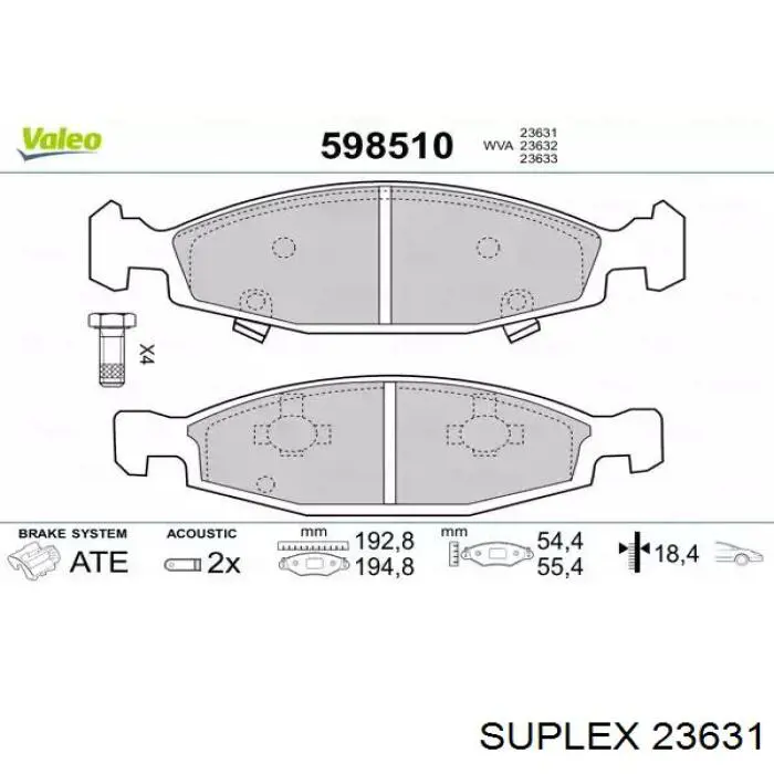 Mola traseira 51850393 Fiat/Alfa/Lancia