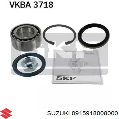 Porca de cubo dianteiro Suzuki 0915918008000 preço, a partir de 12,19 USD