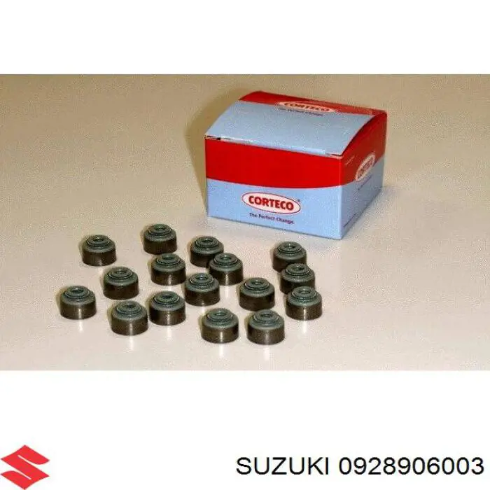 0928906003 Suzuki Bucim de válvula (coletor de óleo), admissão/escape