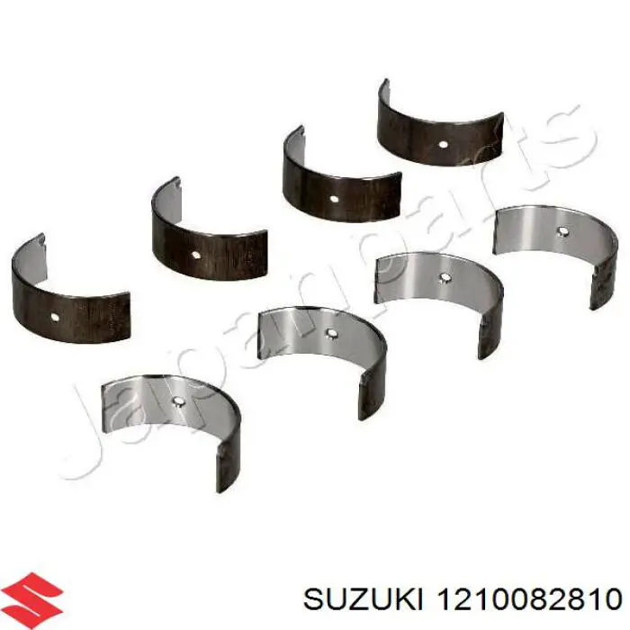 Compre 1210082810 Suzuki Folhas inseridas de cambota de biela, kit, padrão (STD)
