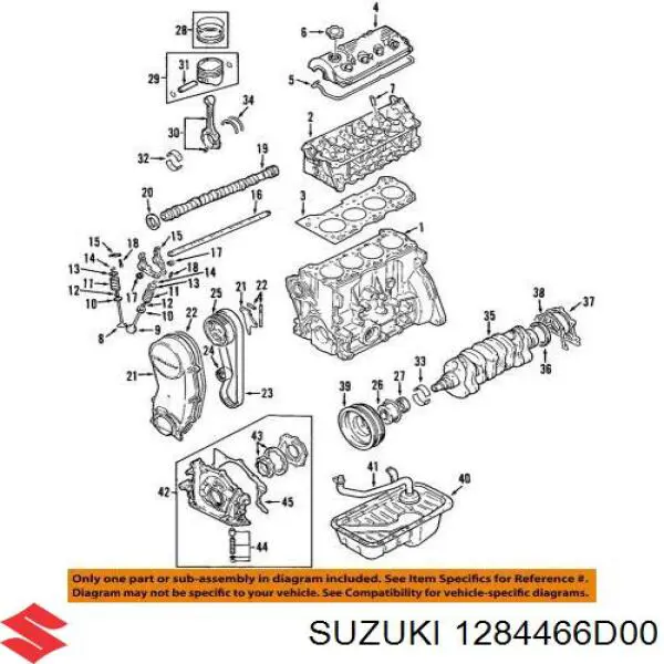 1284466D00 Suzuki 