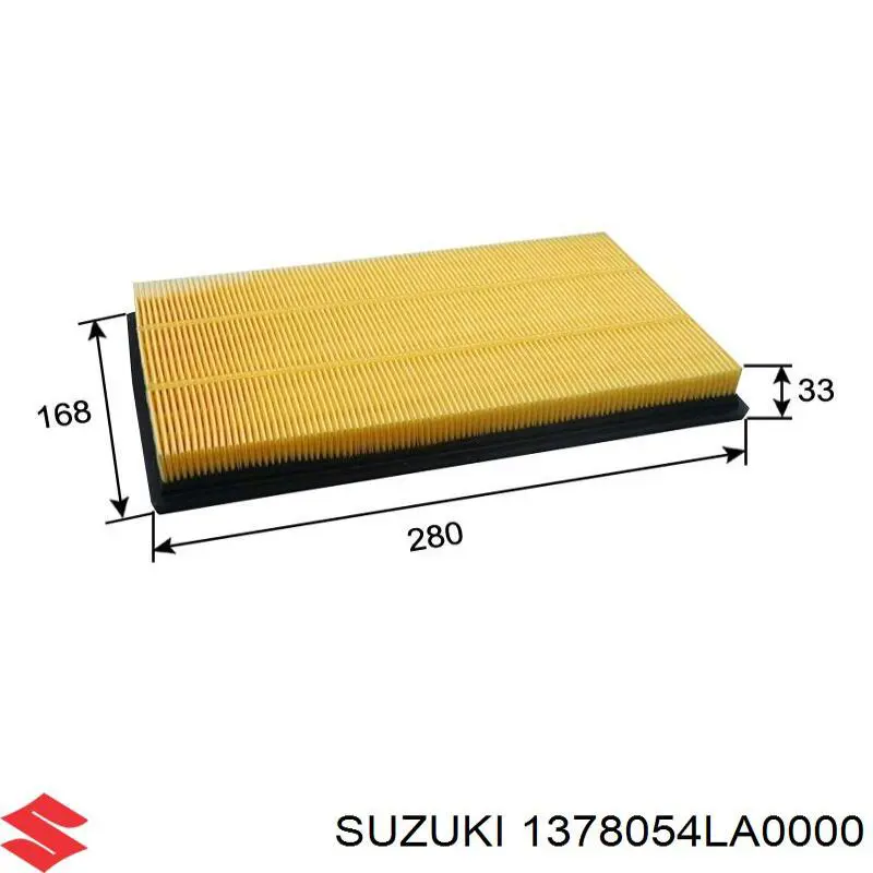 Compre 1378054LA0000 Suzuki Filtro de ar