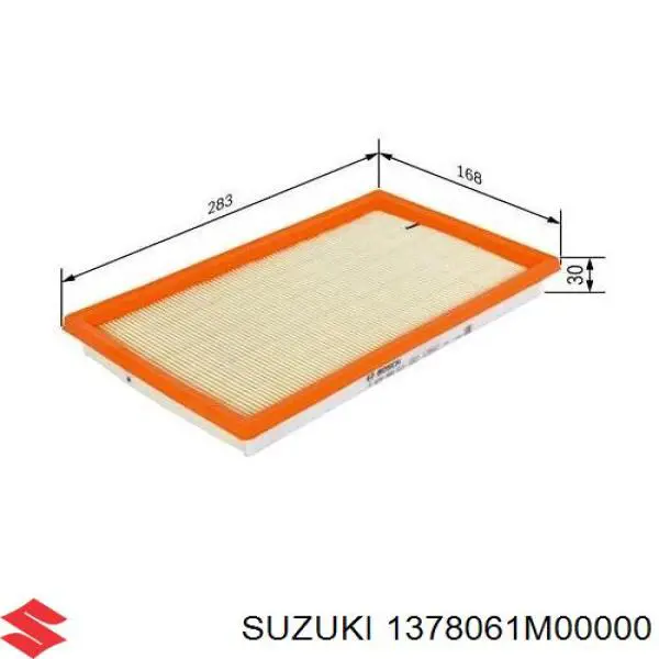 Compre 1378061M00000 Suzuki Filtro de ar