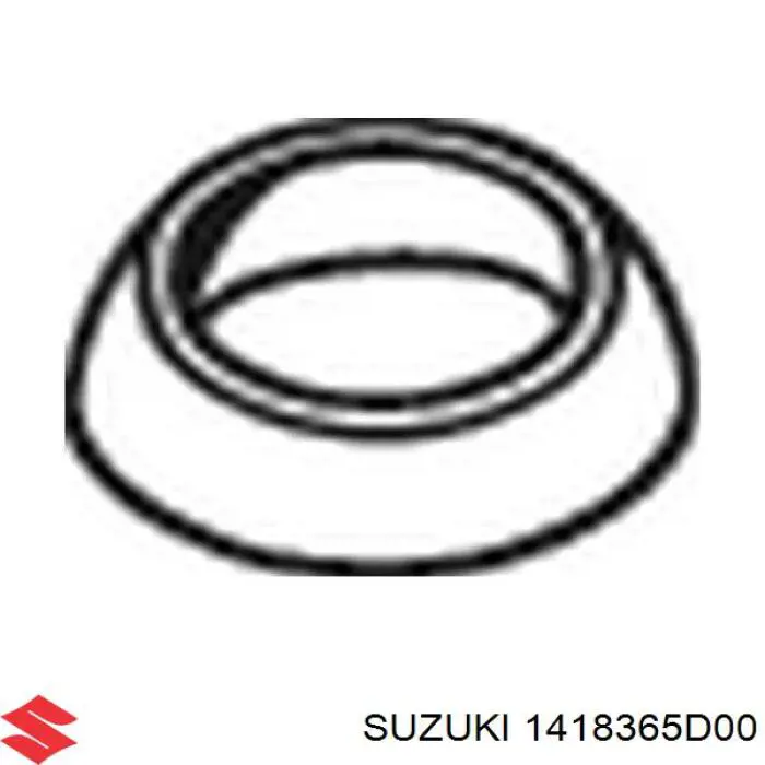 Compre 1418365D00 Suzuki Vedante de tubo de admissão do silenciador