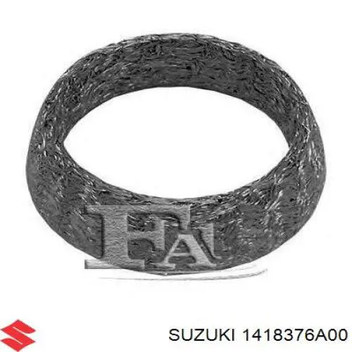 1418376A00 Suzuki Vedante do silenciador de montagem
