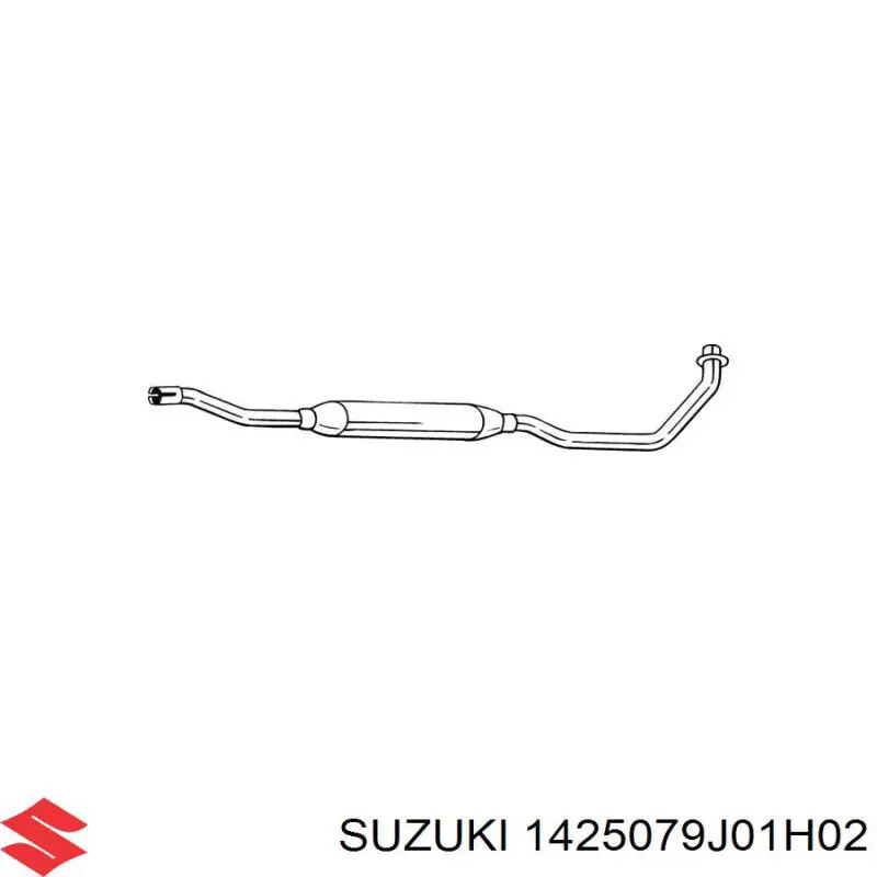 Compre 1425079J01H02 Suzuki Convertidor - catalisador