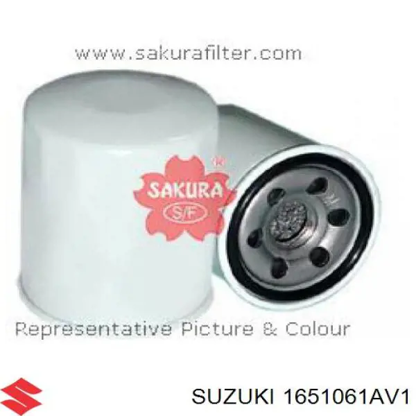 Compre 1651061AV1 Suzuki Filtro de óleo
