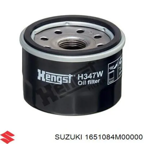 1651084M00000 Suzuki Filtro de óleo
