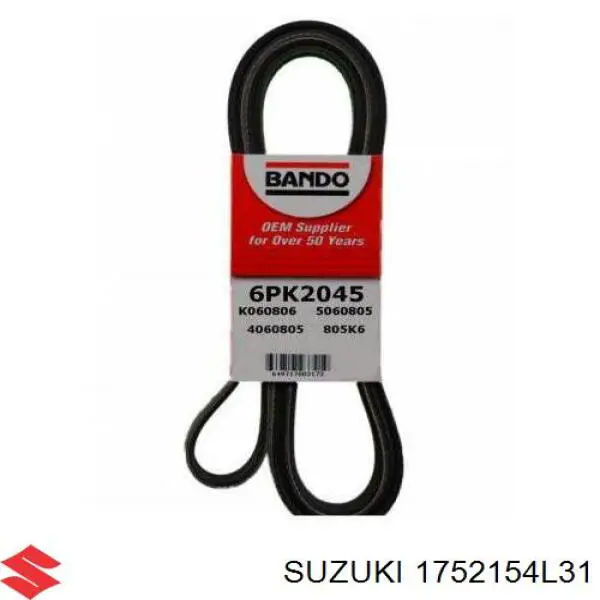 1752154L31 Suzuki Correia dos conjuntos de transmissão