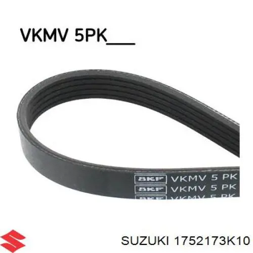 Correia dos conjuntos de transmissão 1752169L00000 Suzuki