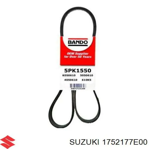 Compre 1752177E00 Suzuki Correia dos conjuntos de transmissão
