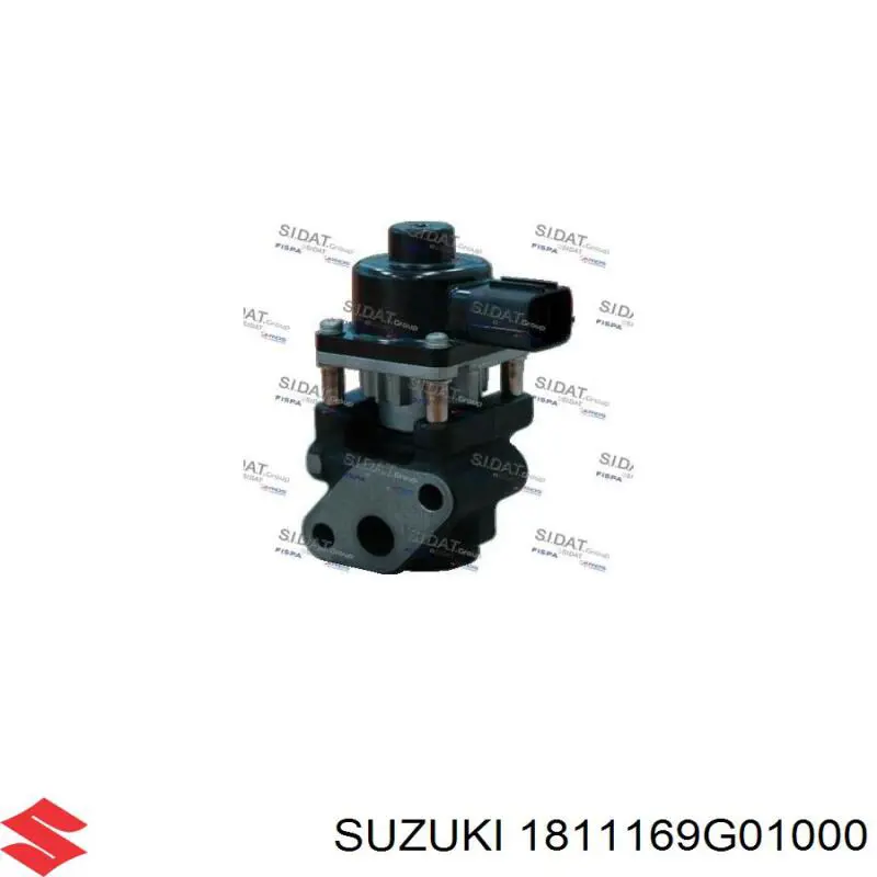 1811169G01000 Suzuki Válvula EGR de recirculação dos gases