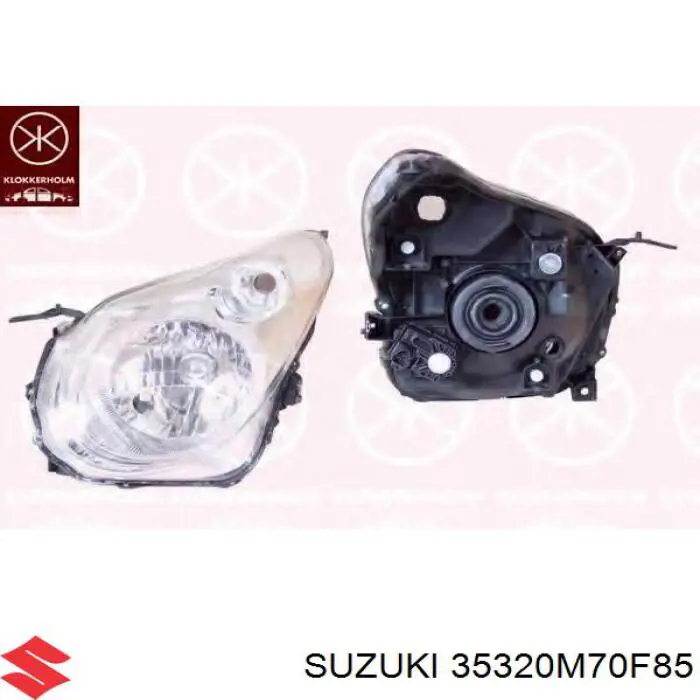 Luz esquerda Suzuki Alto III EF
