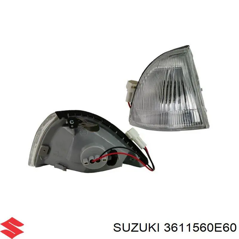 Posição dianteira direita Suzuki 3611560E60 preço, a partir de 21,54 USD