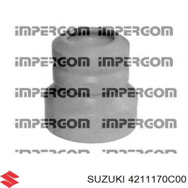 Pára-choque (grade de proteção) de amortecedor dianteiro + bota de proteção Suzuki 4211170C00 preço, a partir de 23,35 USD