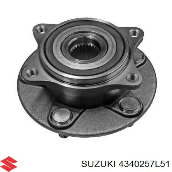 4340257L51 Suzuki Cubo dianteiro