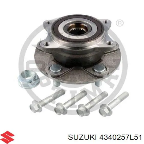 Compre 4340257L51 Suzuki Cubo dianteiro