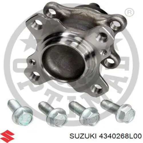 Cubo traseiro 4340268L00 Suzuki