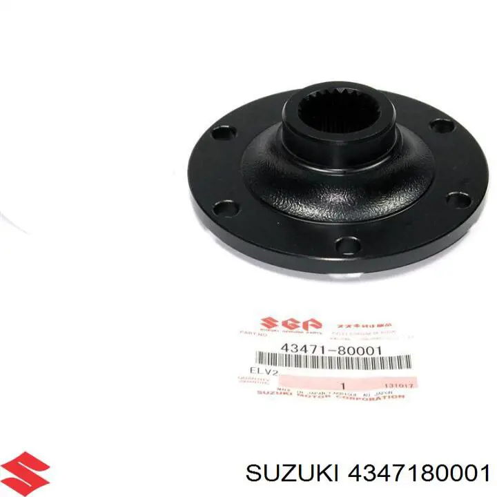 Flange de cubo dianteiro Suzuki 4347180001 preço, a partir de 114,17 USD