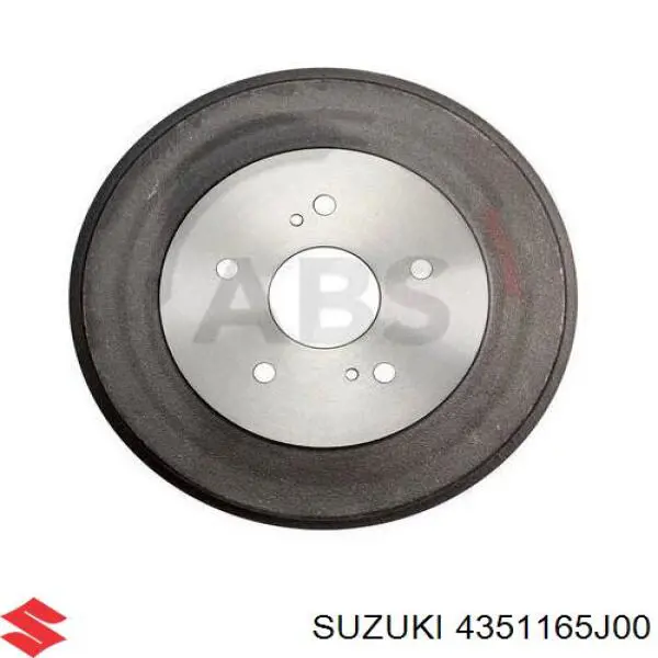Tambor do freio traseiro Suzuki 4351165J00 preço, a partir de 69,56 USD