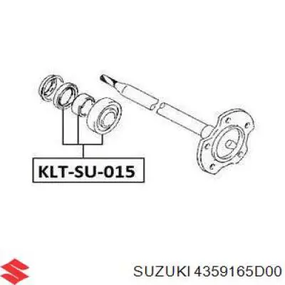 Compre 4359165D00 Suzuki Rolamento de cubo traseiro