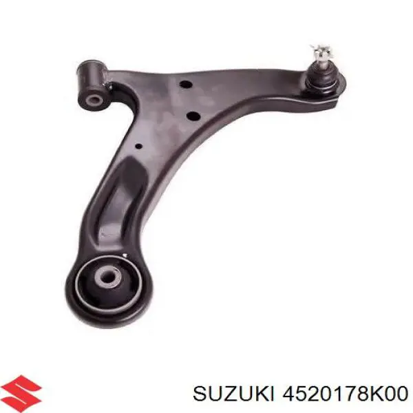 4520178K00 Suzuki Braço oscilante inferior direito de suspensão dianteira