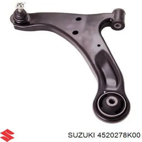 4520278K00 Suzuki Braço oscilante inferior esquerdo de suspensão dianteira