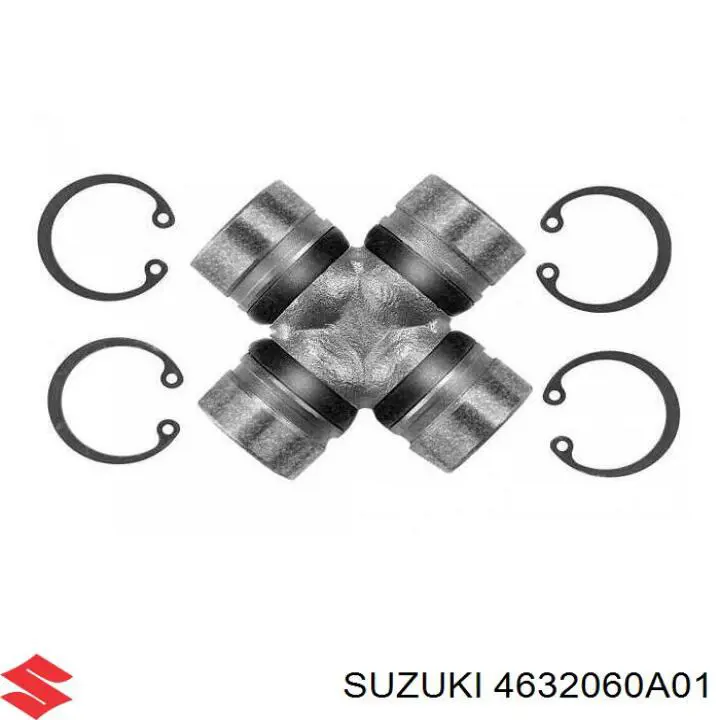 Braço oscilante (tração) longitudinal superior esquerdo de suspensão traseira Suzuki 4632060A01 preço, a partir de 73,34 USD