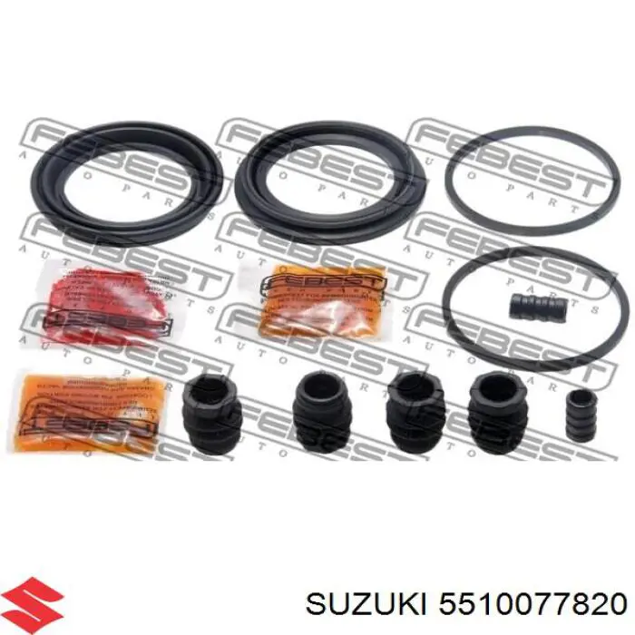 5510077820 Suzuki Kit de reparação de suporte do freio dianteiro