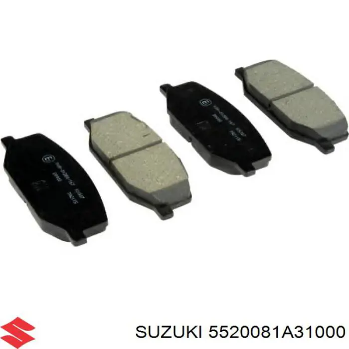 Sapatas do freio dianteiras de disco Suzuki 5520081A31000 preço, a partir de 32,60 USD