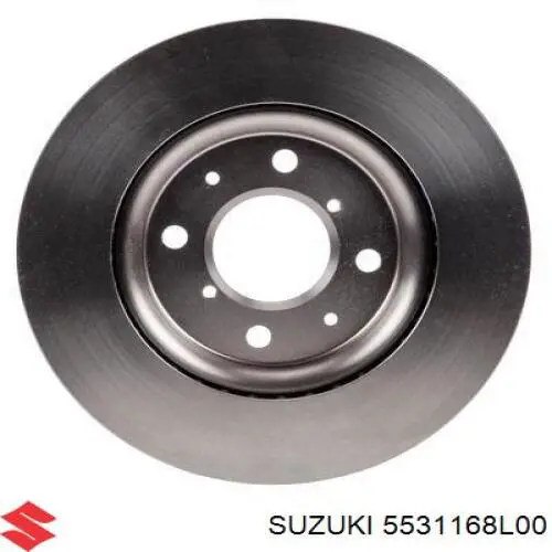 Disco do freio dianteiro 5531168L00 Suzuki