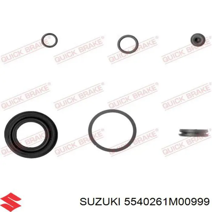 5540261M00999 Suzuki Suporte do freio traseiro esquerdo